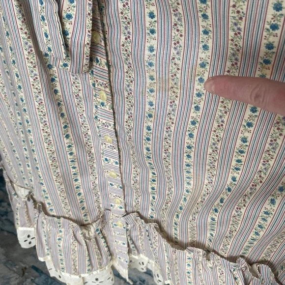 COPY - Vintage Gunne Sax Jeunes Filles skirt, Girls 14, 70’s, - Picture 6 of 8